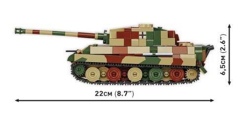 Klocki Pz.Kpfw. VI B Tiger II Konigstiger Cobi Klocki