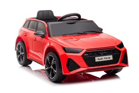 Pojazd na Akumulator Audi RS6 BRD-2118 Czerwony LEAN CARS