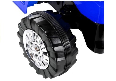Traktor na Akumulator ZP1005 Niebieskie LEAN CARS
