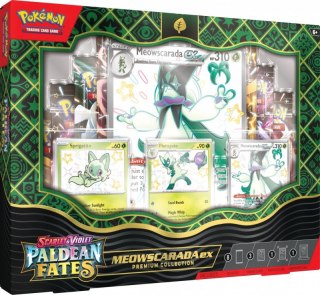 Karty Paldean Fates Premium Collection Meowscarada