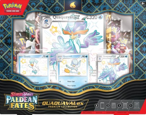 Karty Paldean Fates Premium Collection Quaquaval Pokemon TCG