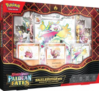 Karty Paldean Fates Premium Collection Skeledirge Pokemon TCG