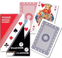 Karty Poker - Brydż pojedyncza talia Piatnik
