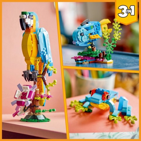 Klocki Creator 31136 Egzotyczna papuga LEGO