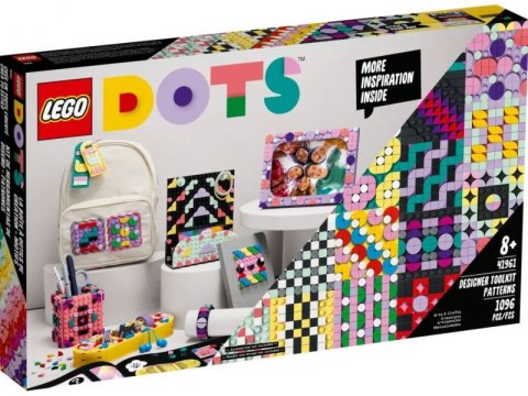 Klocki DOTS 41961 Zestaw narzędzi projektanta - wzorki LEGO