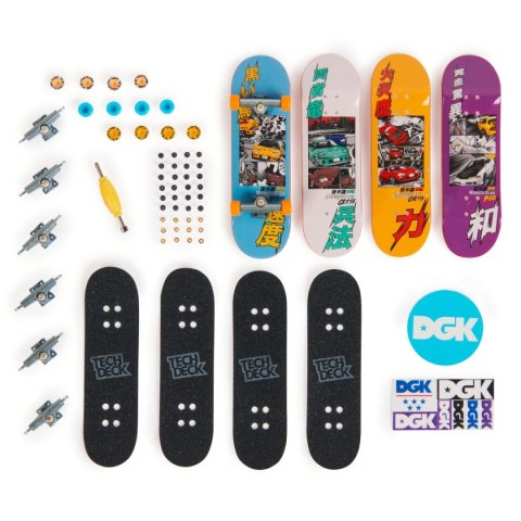 Zestaw Tech Deck fingerboard 4-pak asortyment Spin Master