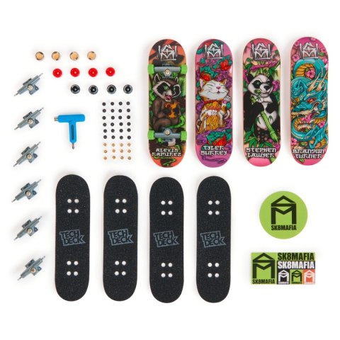 Zestaw Tech Deck fingerboard 4-pak asortyment Spin Master