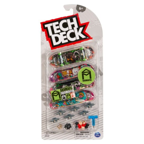 Zestaw Tech Deck fingerboard 4-pak asortyment Spin Master