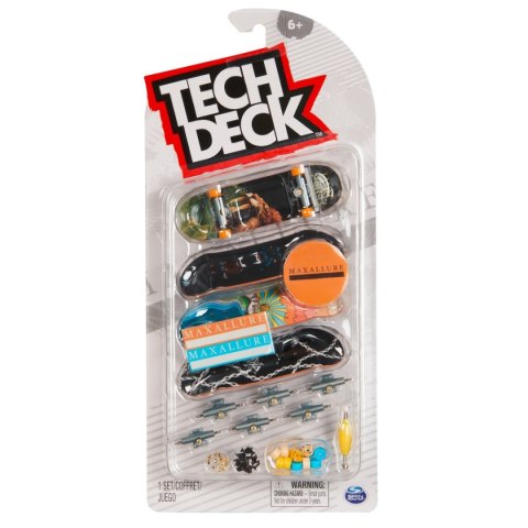 Zestaw Tech Deck fingerboard 4-pak asortyment Spin Master