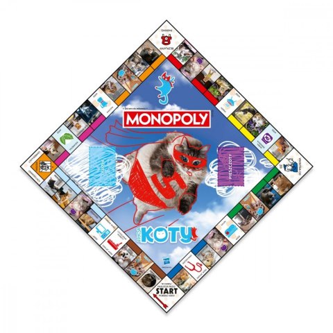 Gra Monopoly Koty 2025 Winning Moves