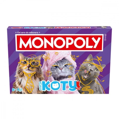 Gra Monopoly Koty 2025 Winning Moves
