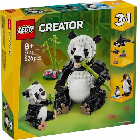 Klocki Creator 31165 Dzikie zwierzęta: rodzina pand LEGO