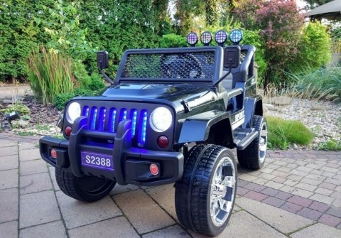 Auto na Akumulator S2388 Jeep Czarny 4x45W LEAN CARS