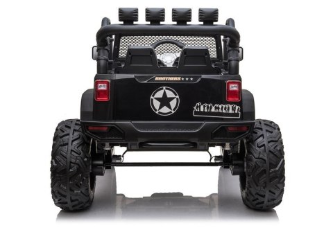 Auto na akumulator Jeep JC666 Czarny Lakierowany LEAN CARS