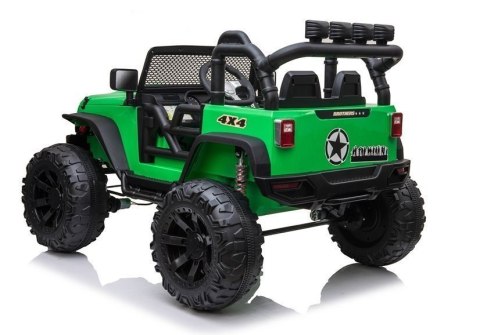 Auto na akumulator Jeep JC666 Zielony LEAN CARS