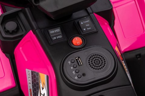 Quad Na Akumulator JC915 Różowy LEAN CARS