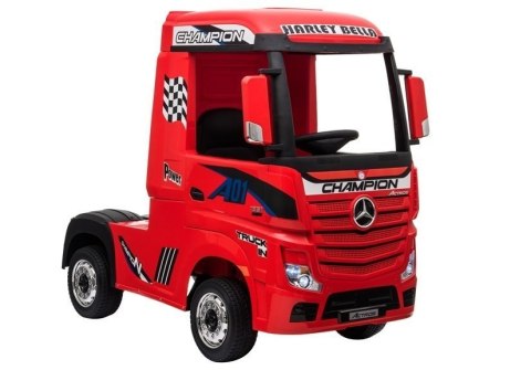 Auto na Akumulator Mercedes Actros Czerwone LEAN CARS