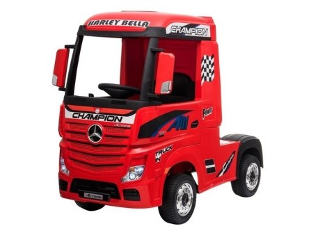 Auto na Akumulator Mercedes Actros Czerwone LEAN CARS