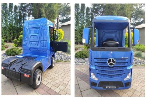 Auto na Akumulator Mercedes Actros Niebieski Lakierowany MP4 LEAN CARS