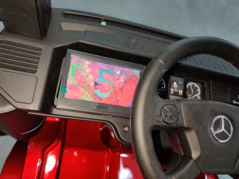 Auto na Akumulator Mercedes Actros Niebieski Lakierowany MP4 LEAN CARS