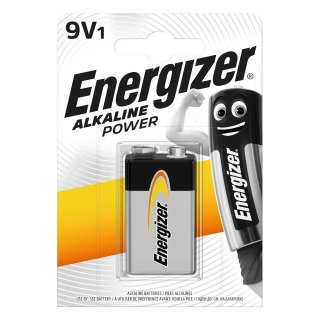 Bateria Alkaline Power 9V-9B-6lR61 Energizer