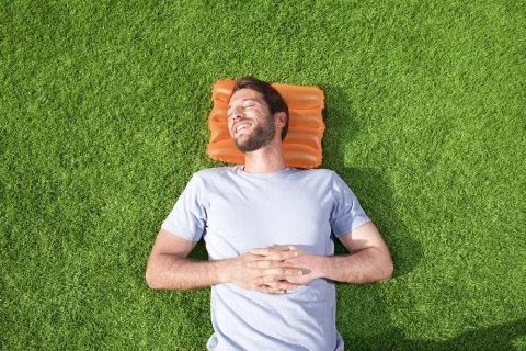 Dmuchana Poduszka 38 x 25 cm Pomarańczowa Bestway 52127 Bestway