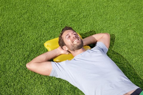 Dmuchana Poduszka 38 x 25 cm Żółta Bestway 52127 Bestway