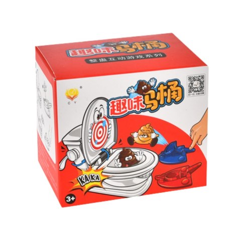 Gra Zręcznościowa Wyskakująca Skacząca Kupa Sedes Katapulta LEAN TOYS