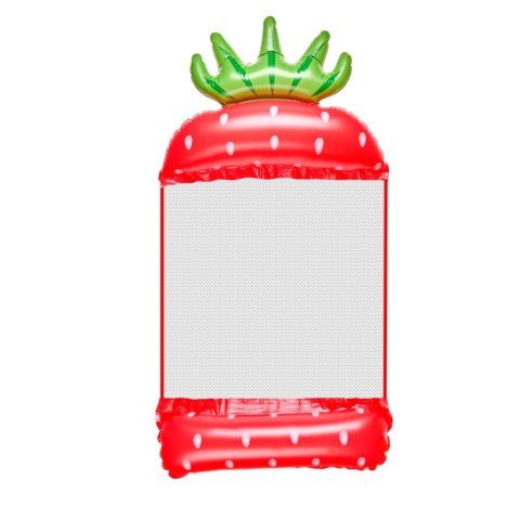 Materac dmuchany plażowy hamak wodny leżak fotel krzesło do pływania basenu truskawka Kik Sp. z o. o. Sp. k.