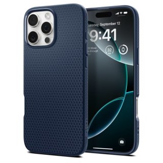 Etui case na iPhone 16 Pro Max Liquid Air - niebieskie SPIGEN