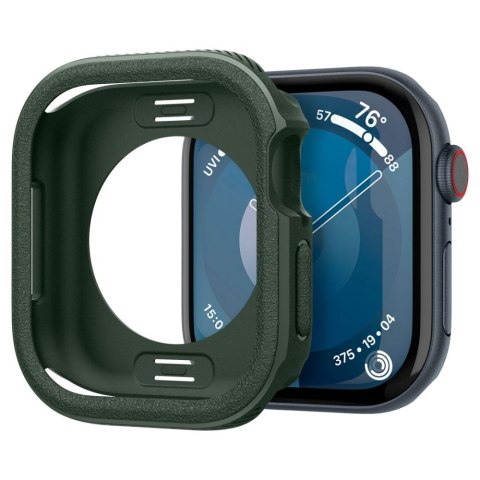Etui ochronne CASEOLOGY VAULT na Apple Watch 10 46 mm - zielone SPIGEN