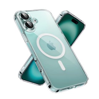Etui na iPhone 16 Plus Classy Clear Magnetic z MagSafe - przezroczyste UGREEN