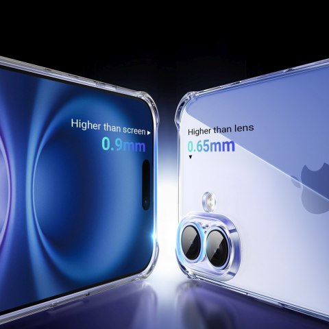 Etui ochronne na iPhone 16 Plus Bright Cushion CA101 - przezroczyste UGREEN