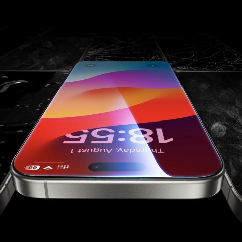 Szkło hartowane z ramką montażową na iPhone 16 Pro Max - 2 szt. UGREEN