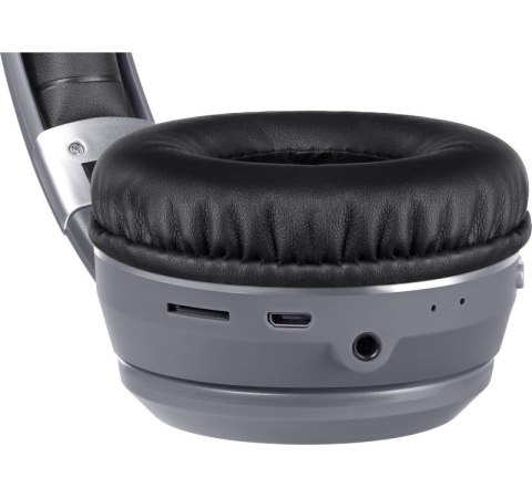 Słuchawki bezprzewodowe nauszne Freemotion B571 LED z mikrofonem Defender