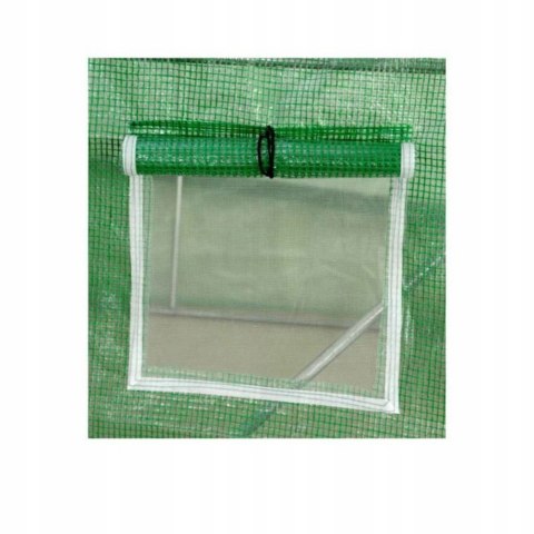 Tunel Foliowy Ogrodowy Szklarnia 2x3 6m2 Zielony na Warzywa Stelaż LEAN