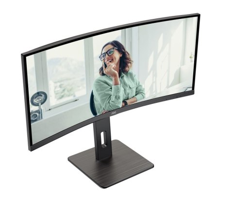 Monitor CU34P3CV 34 cale 100Hz Curved VA HDMI DP RJ45 USB-C AOC
