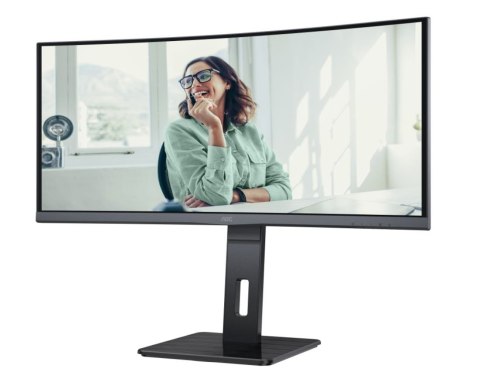 Monitor CU34P3CV 34 cale 100Hz Curved VA HDMI DP RJ45 USB-C AOC
