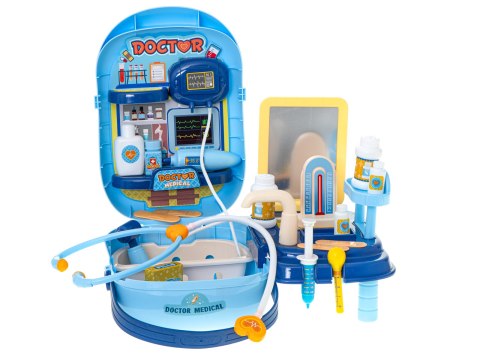 Zestaw lekarza z akcesoriami w walizce 34el. + stolik Kik Sp. z o. o. Sp. k.