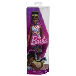 Barbie Fashionistas Lalka w kolorowej sukience Mattel