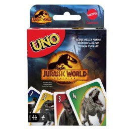 Gra karciana UNO Jurassic World 3 Mattel