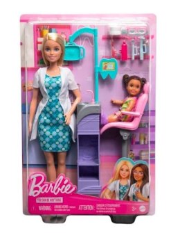Lalka Barbie Kariera Dentystka Mattel