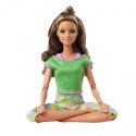 Lalka Barbie Made to Move Kwieciste Zielony strój Mattel
