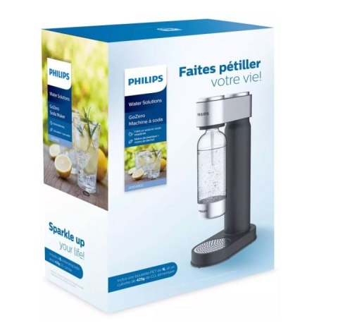 Saturator do wody inox czarny ADD4902BK/10 Philips