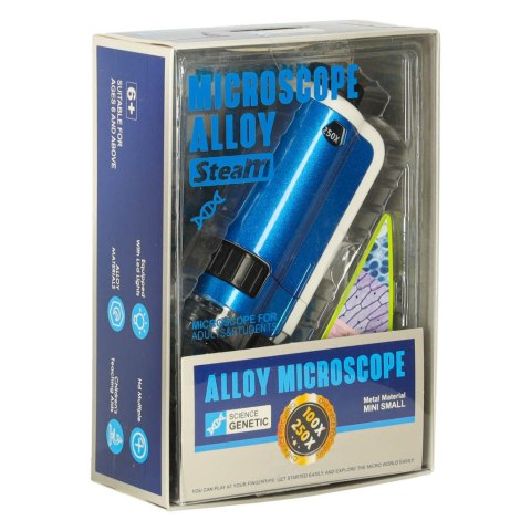 Mikroskop kieszonkowy szkolny edukacyjny naukowy mini LED Kik Sp. z o. o. Sp. k.