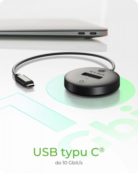 Stacja dokująca dla NVMe+SATA SSD IB-1610MCD-C31 IcyBox