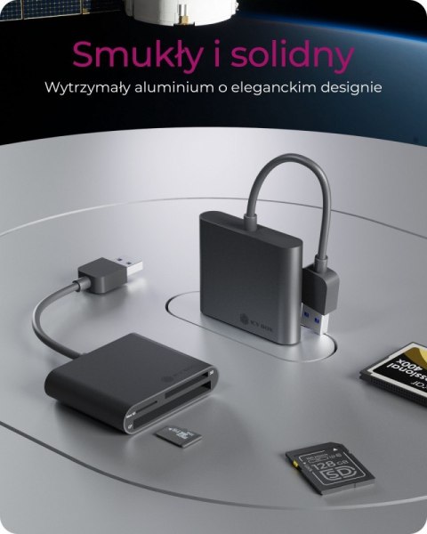 Czytnik kart IB-CR301-U3 USB 3.0 IcyBox