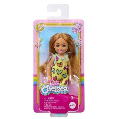 Lalka Barbie Chelsea Sukienka w serca Mattel