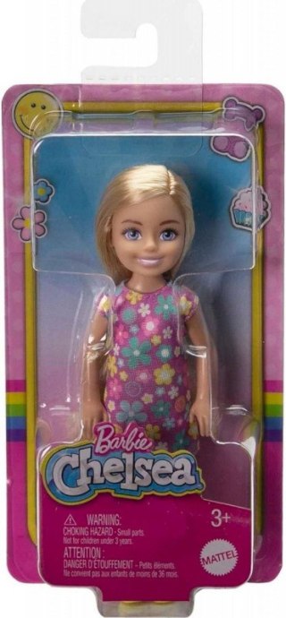 Lalka Barbie Chelsea sukienka w kwiatki Mattel