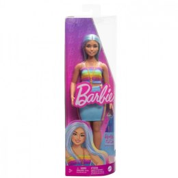 Lalka Barbie Fashionistas długie niebieskie włosy Mattel